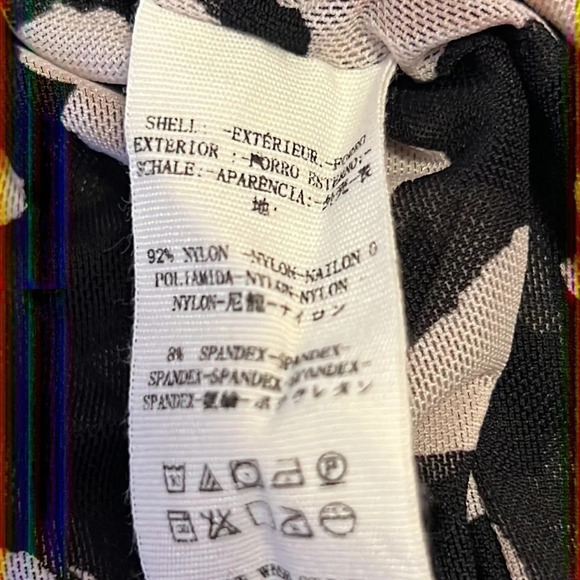 FREE PEOPLE Meg’s All Over Leopard Camo Print Scoop Neck Bubble Hem Blouse - Picture 8 of 11